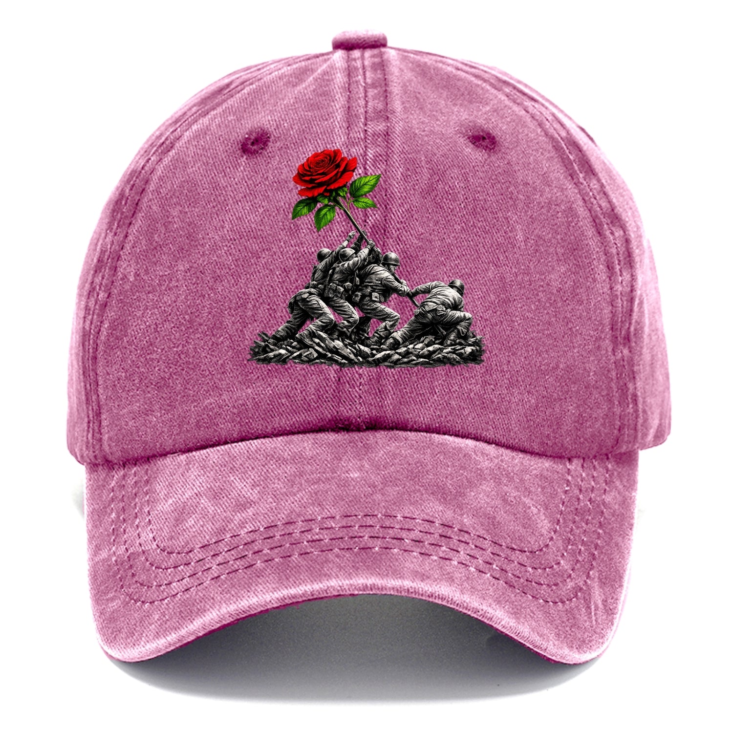 Iwo Jima Rose - Classic Cap - Dusty Rose(Rose)