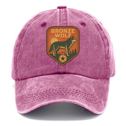 Bronze Wolf Medal  - Classic Cap - Dusty Rose(Rose)