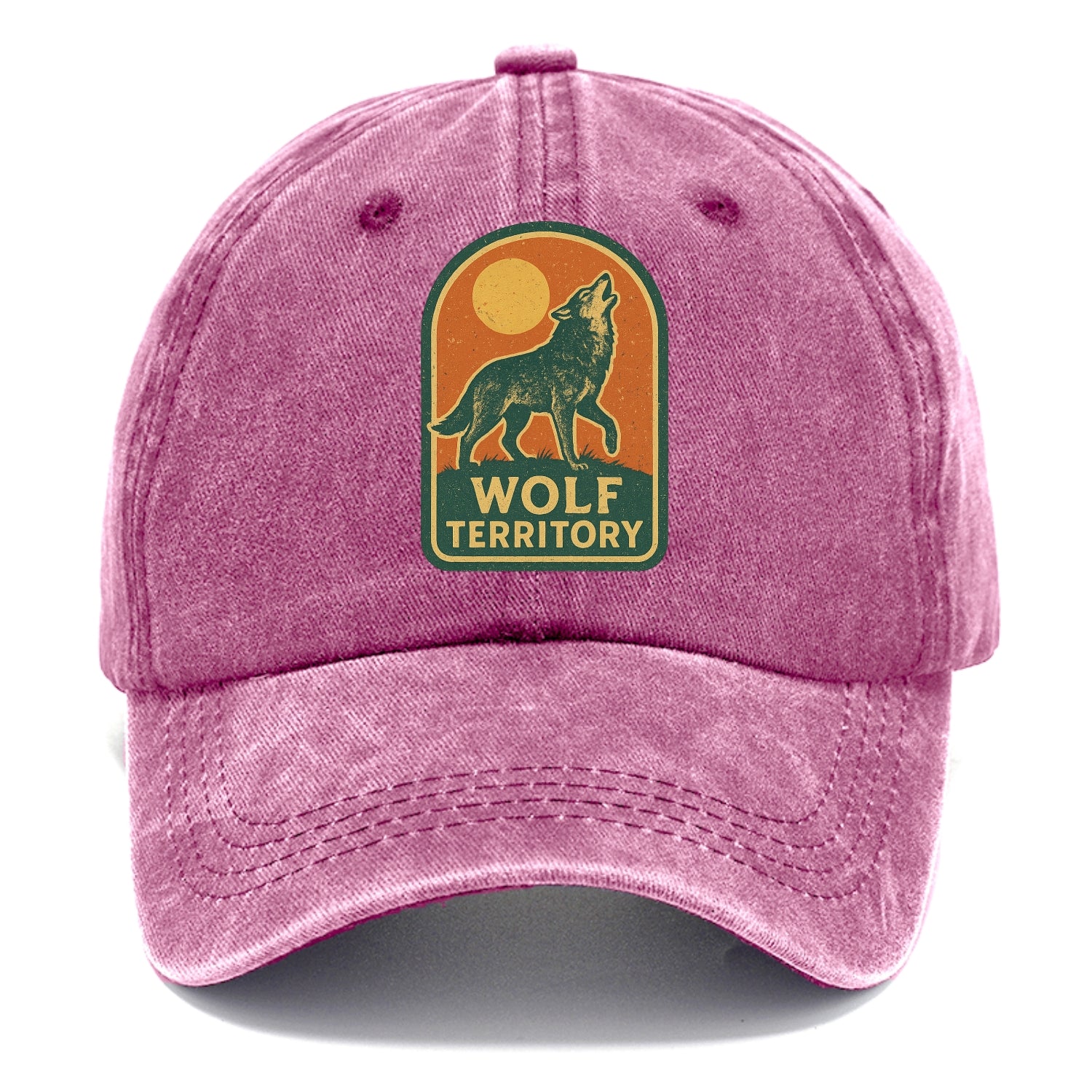 Wolf Territory Marking  - Classic Cap - Dusty Rose(Rose)