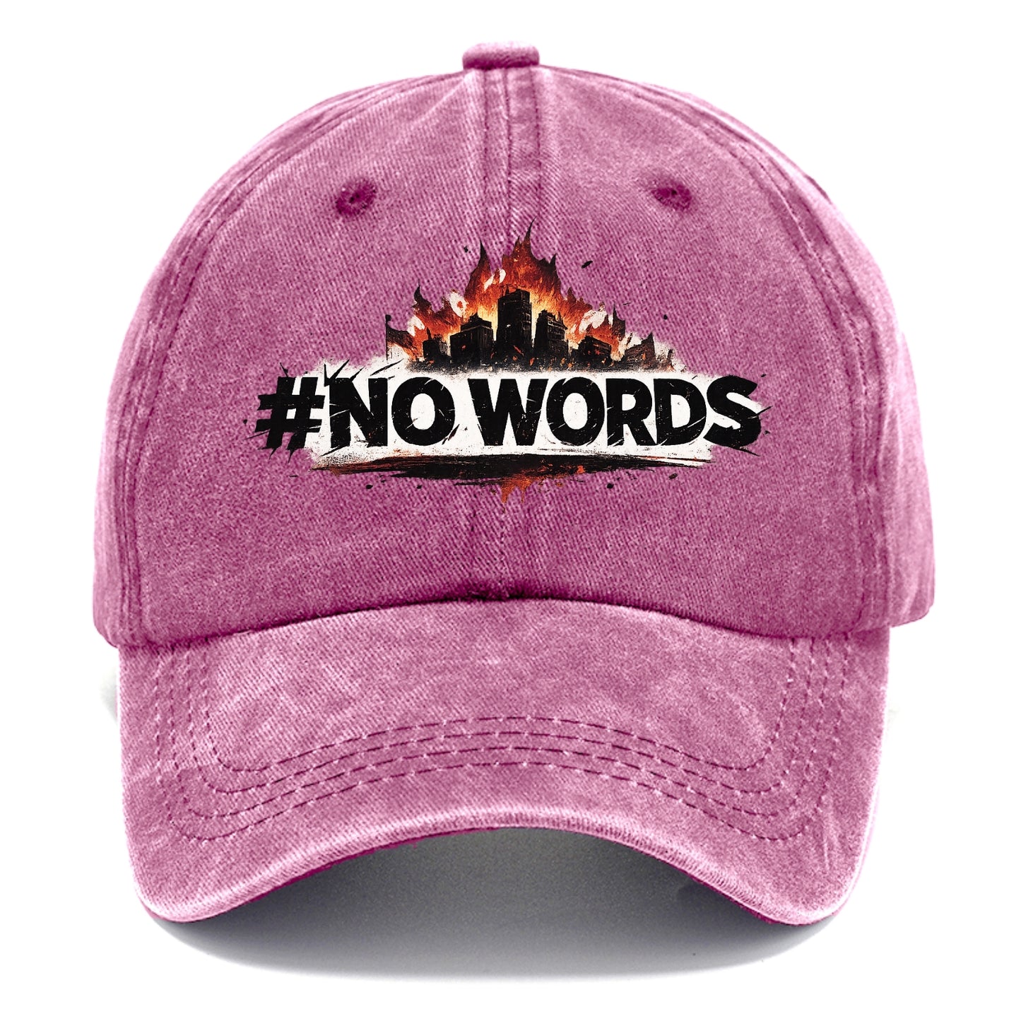 No Words - Classic Cap - Dusty Rose(Rose)