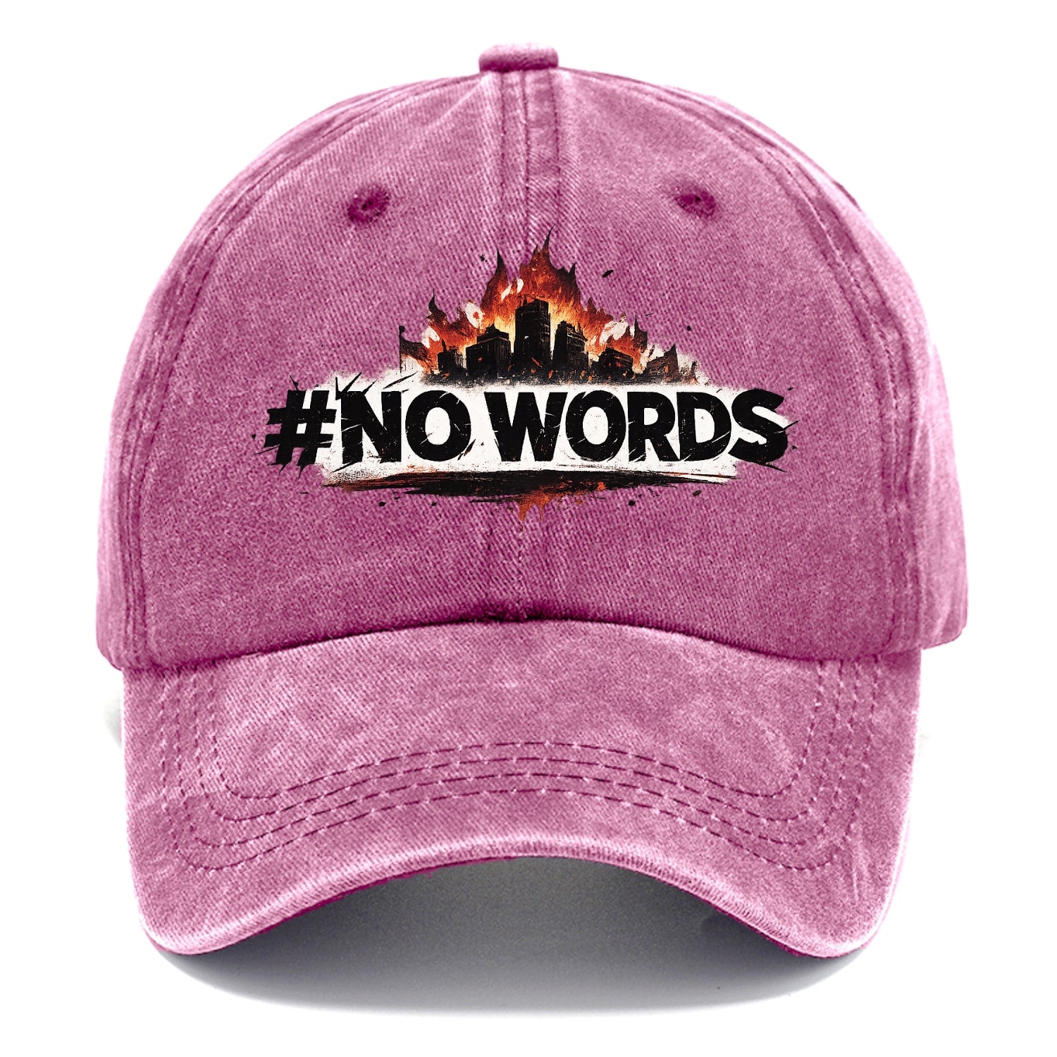 No Words - Classic Cap - Dusty Rose(Rose)
