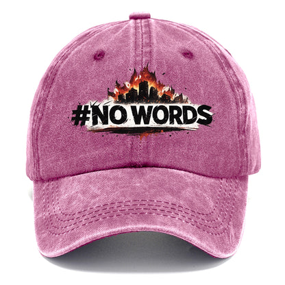 No Words - Classic Cap - Dusty Rose(Rose)