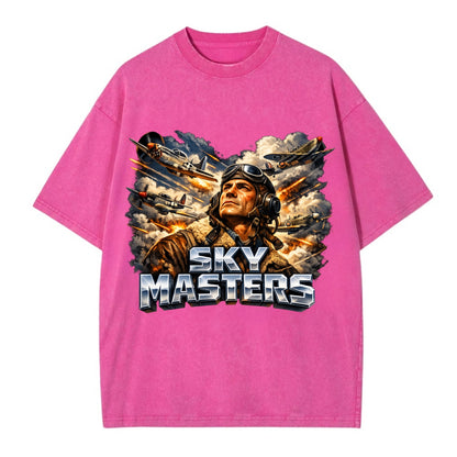 Sky Masters - Vintage T-shirt - Dusty Rose(Rose)
