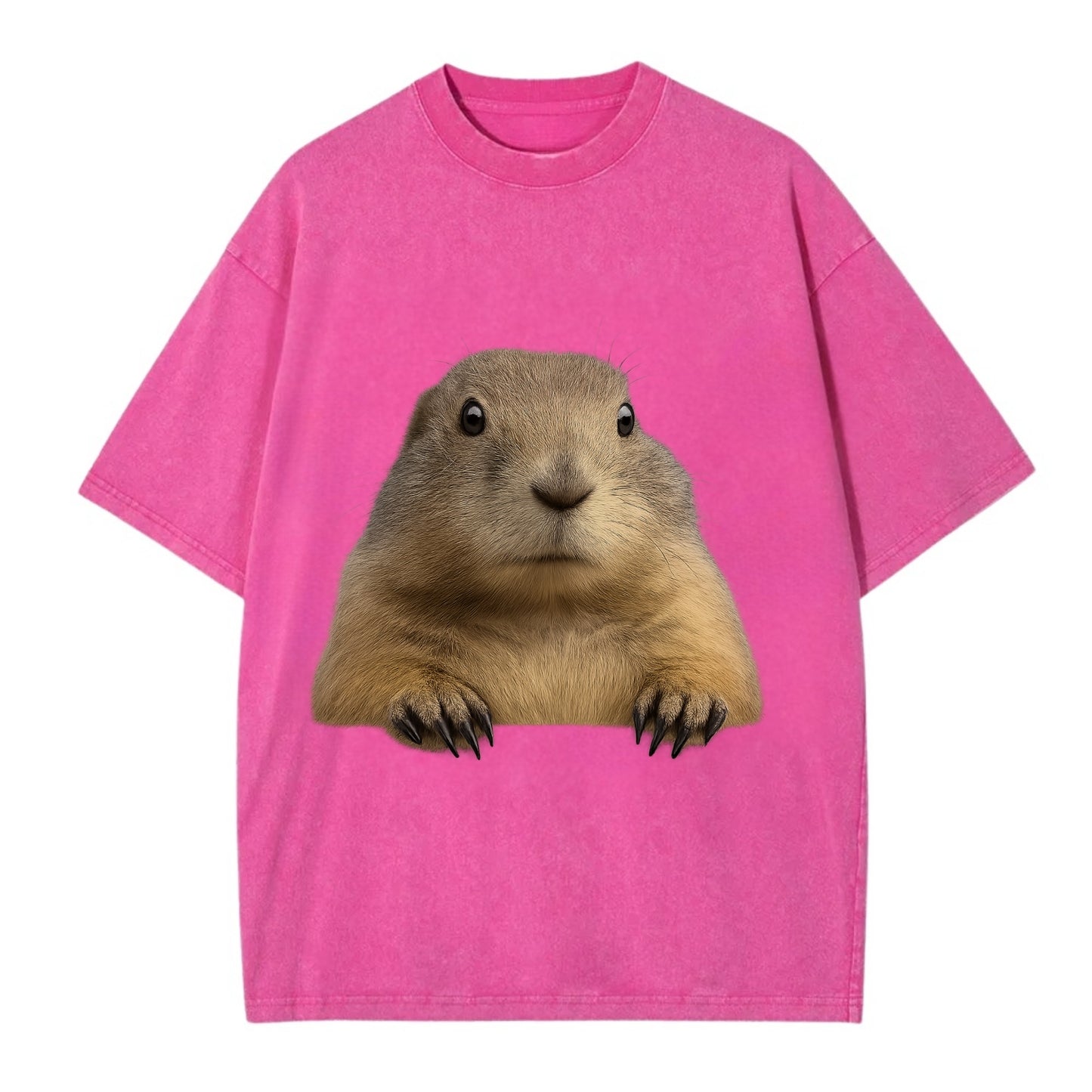 Prairie Dog  - Vintage T-shirt - Dusty Rose(Rose)