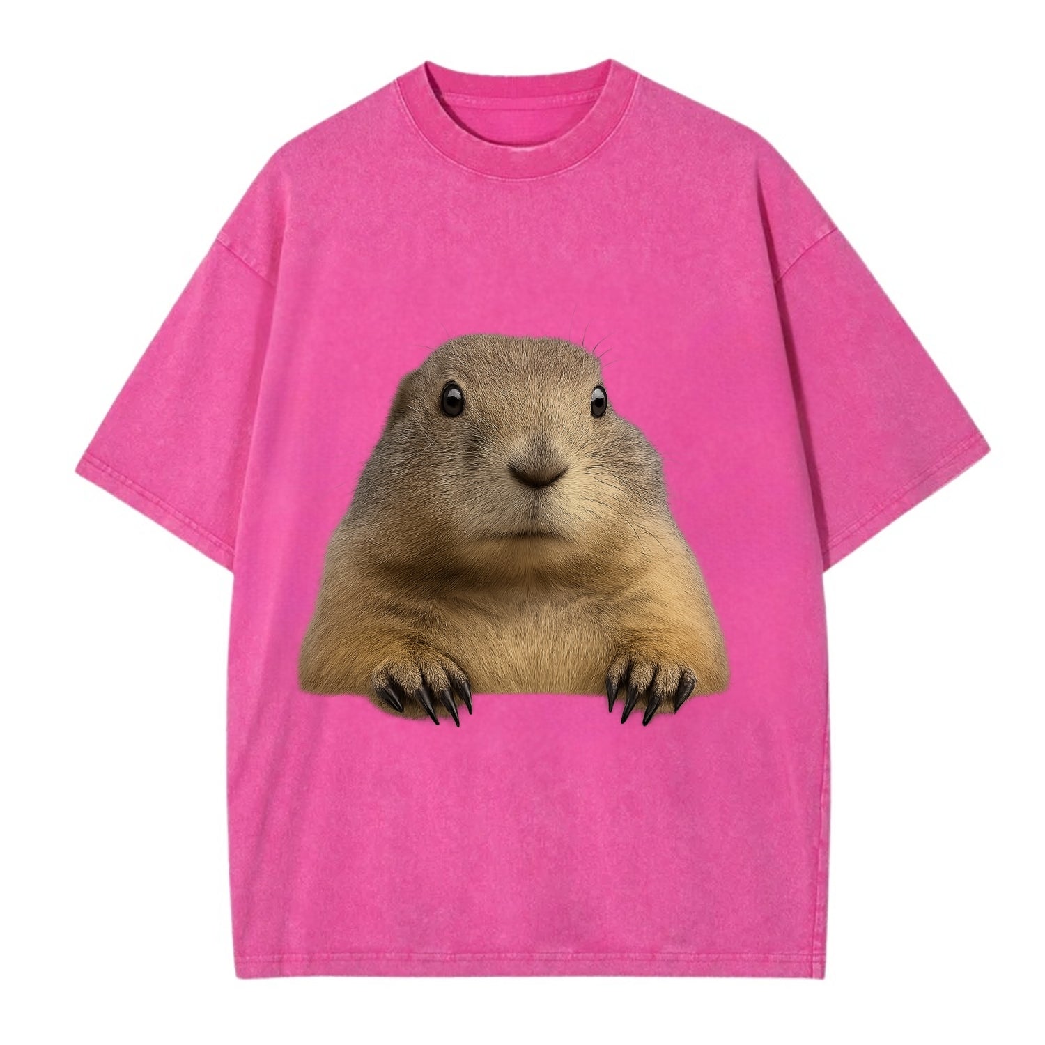 Prairie Dog  - Vintage T-shirt - Dusty Rose(Rose)