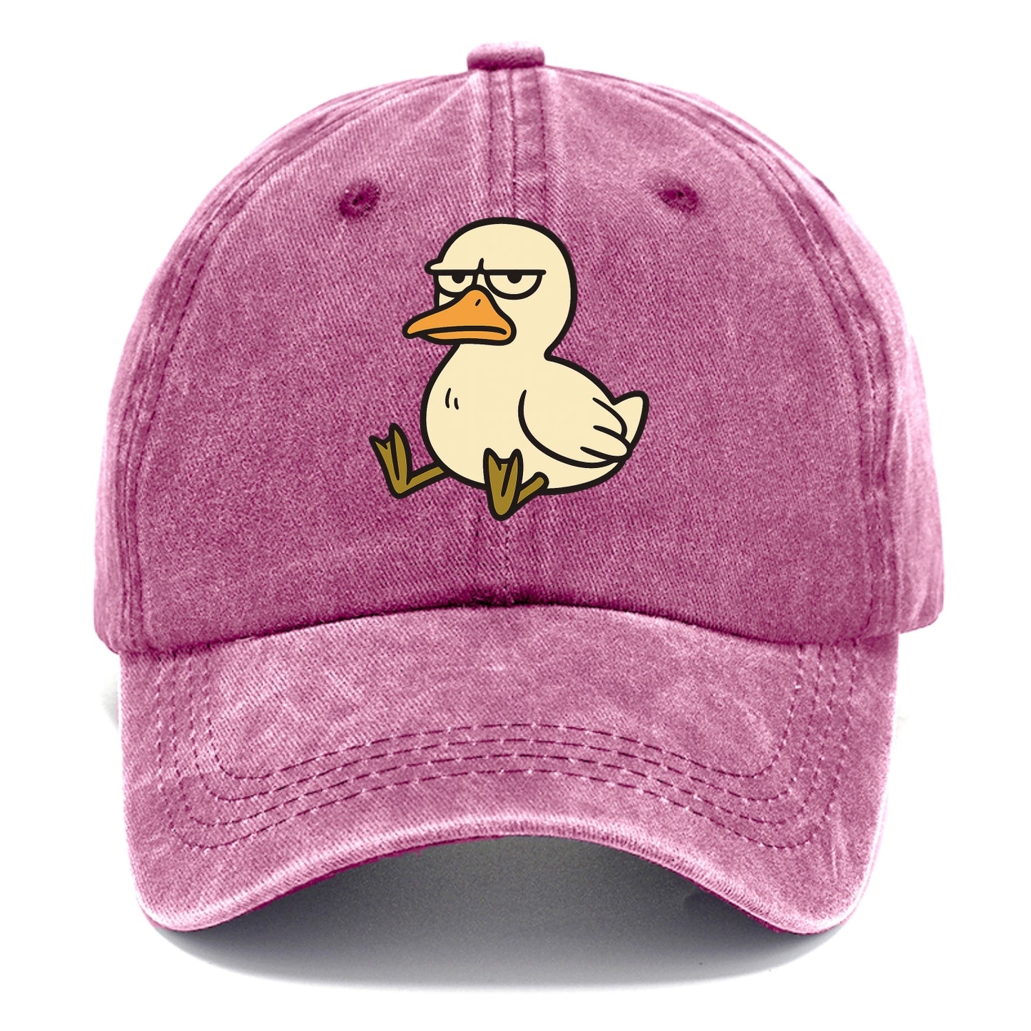 The Duck Judging Silently - Classic Cap - Dusty Rose(Rose)