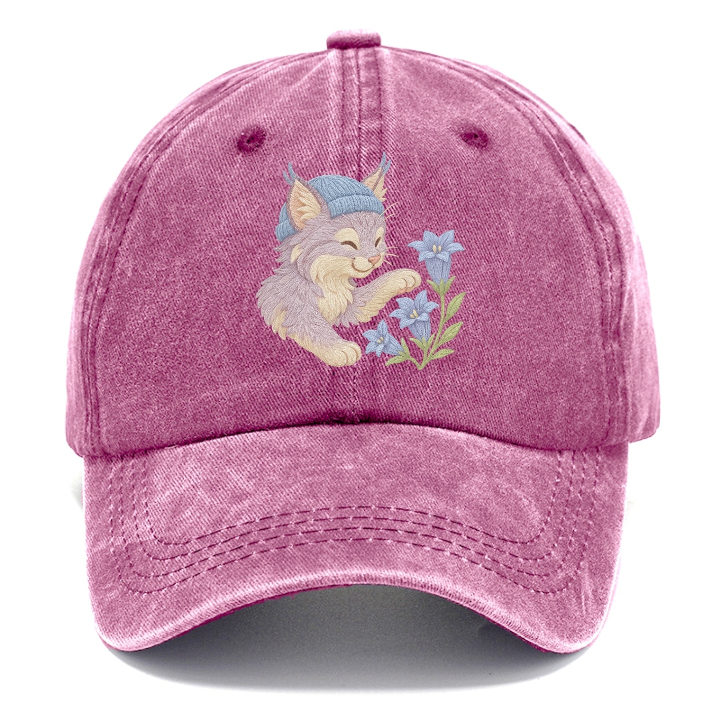 Lynx and Gentian  - Classic Cap - Dusty Rose(Rose)