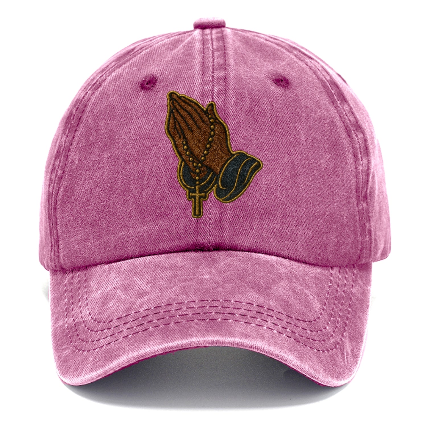 Praying Hands  - Classic Cap - Dusty Rose(Rose)