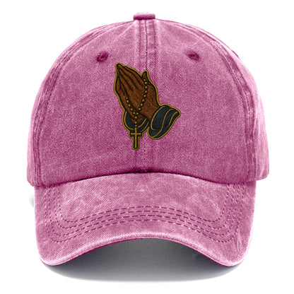 Praying Hands  - Classic Cap - Dusty Rose(Rose)