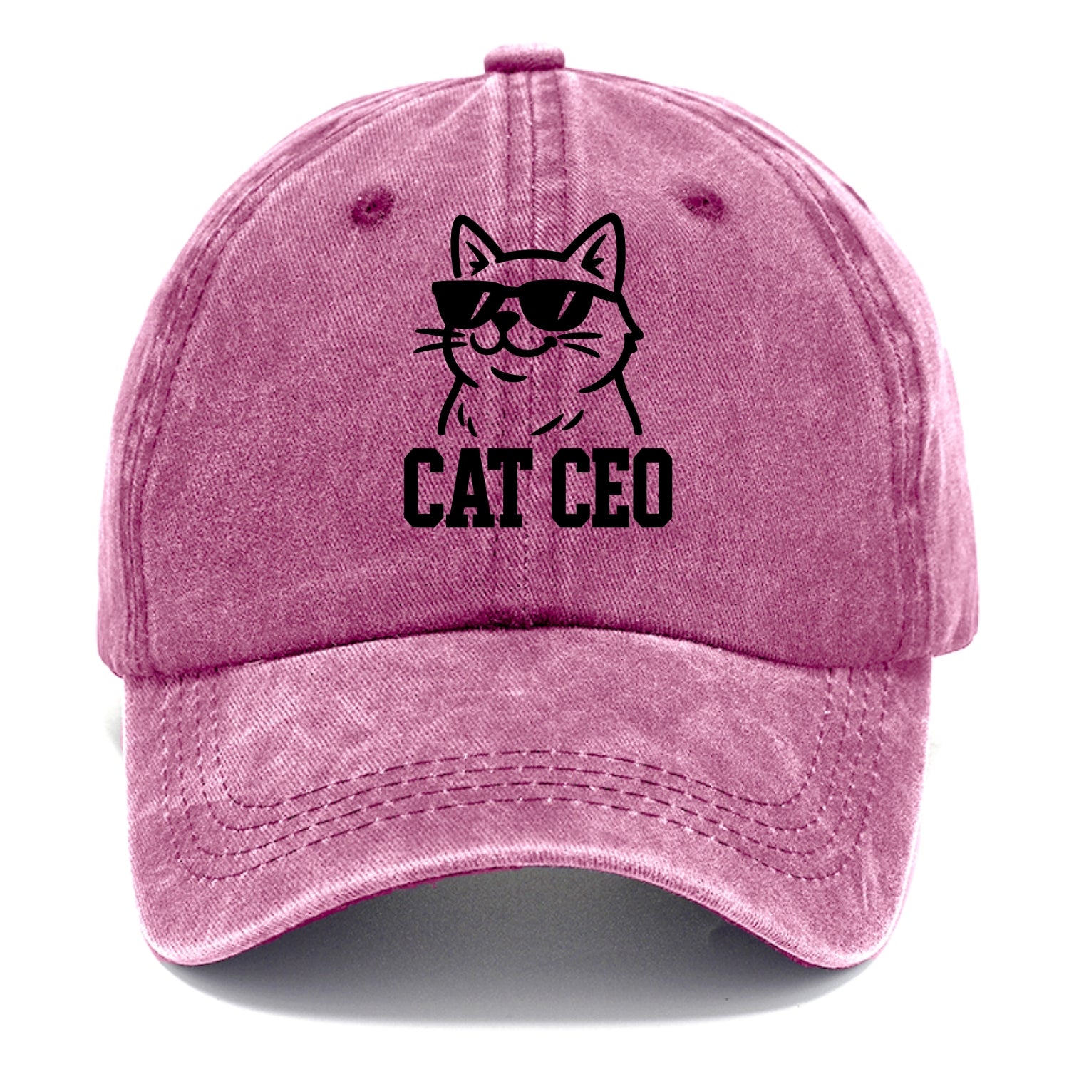CEO Cat Boss - Classic Cap - Dusty Rose(Rose)
