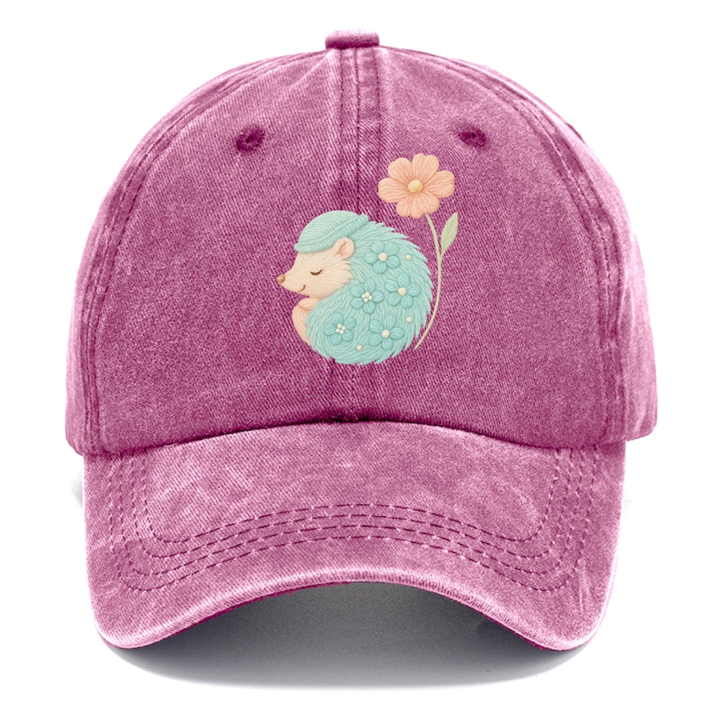 Aqua Hedgehog - Classic Cap - Dusty Rose(Rose)