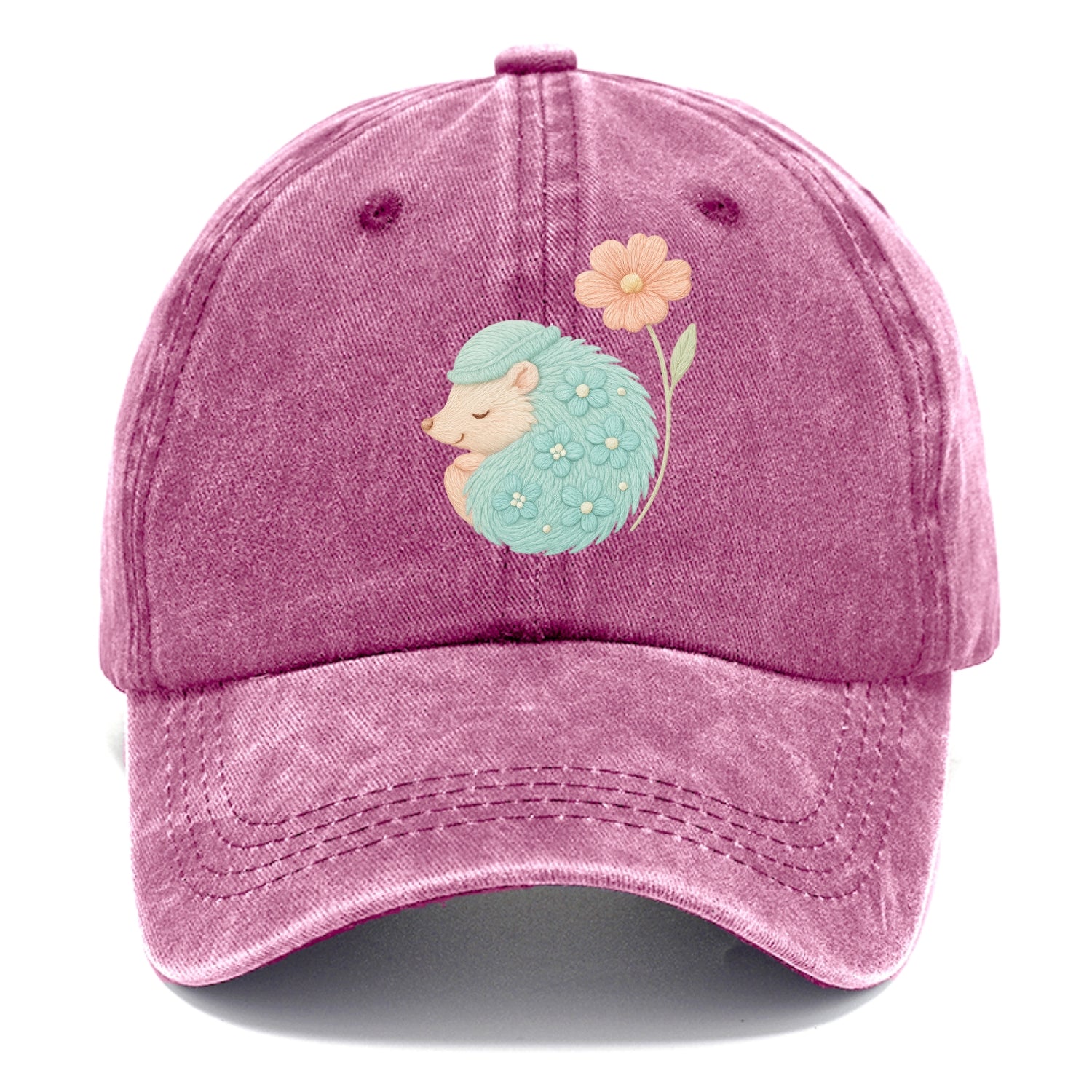 Aqua Hedgehog - Classic Cap - Dusty Rose(Rose)