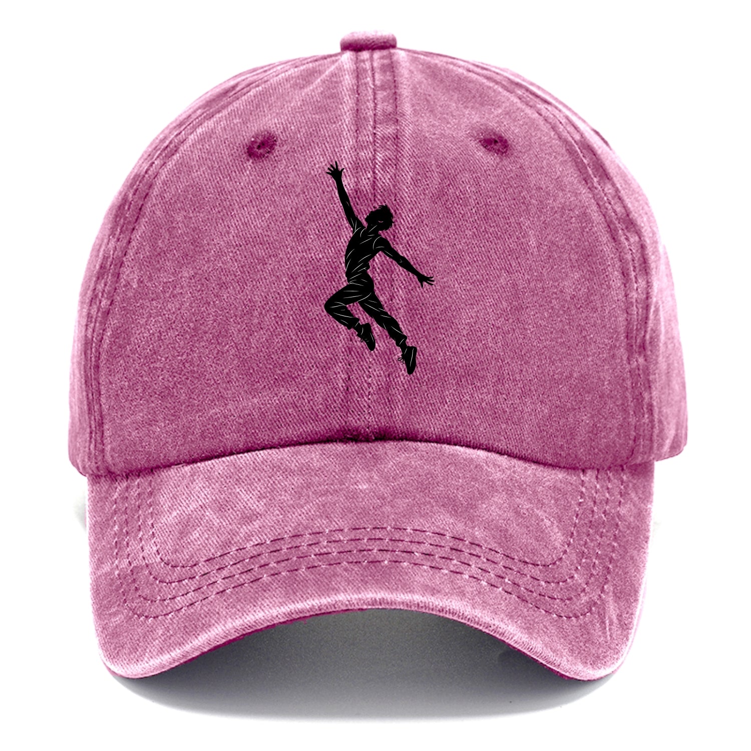 Modern dancer reaching skyward - Classic Cap - Dusty Rose(Rose)