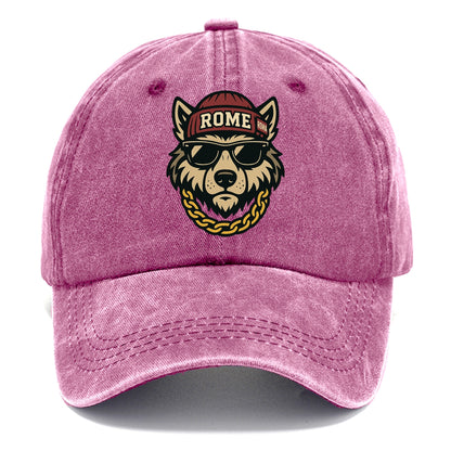 Rome Wolf - Classic Cap - Dusty Rose(Rose)