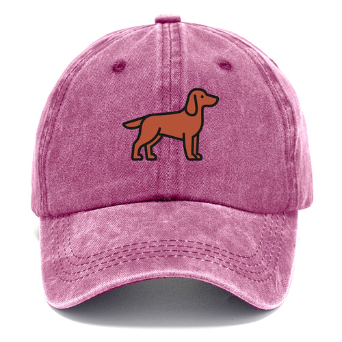 Irish Setter - Red/chestnut flat side profile - Classic Cap