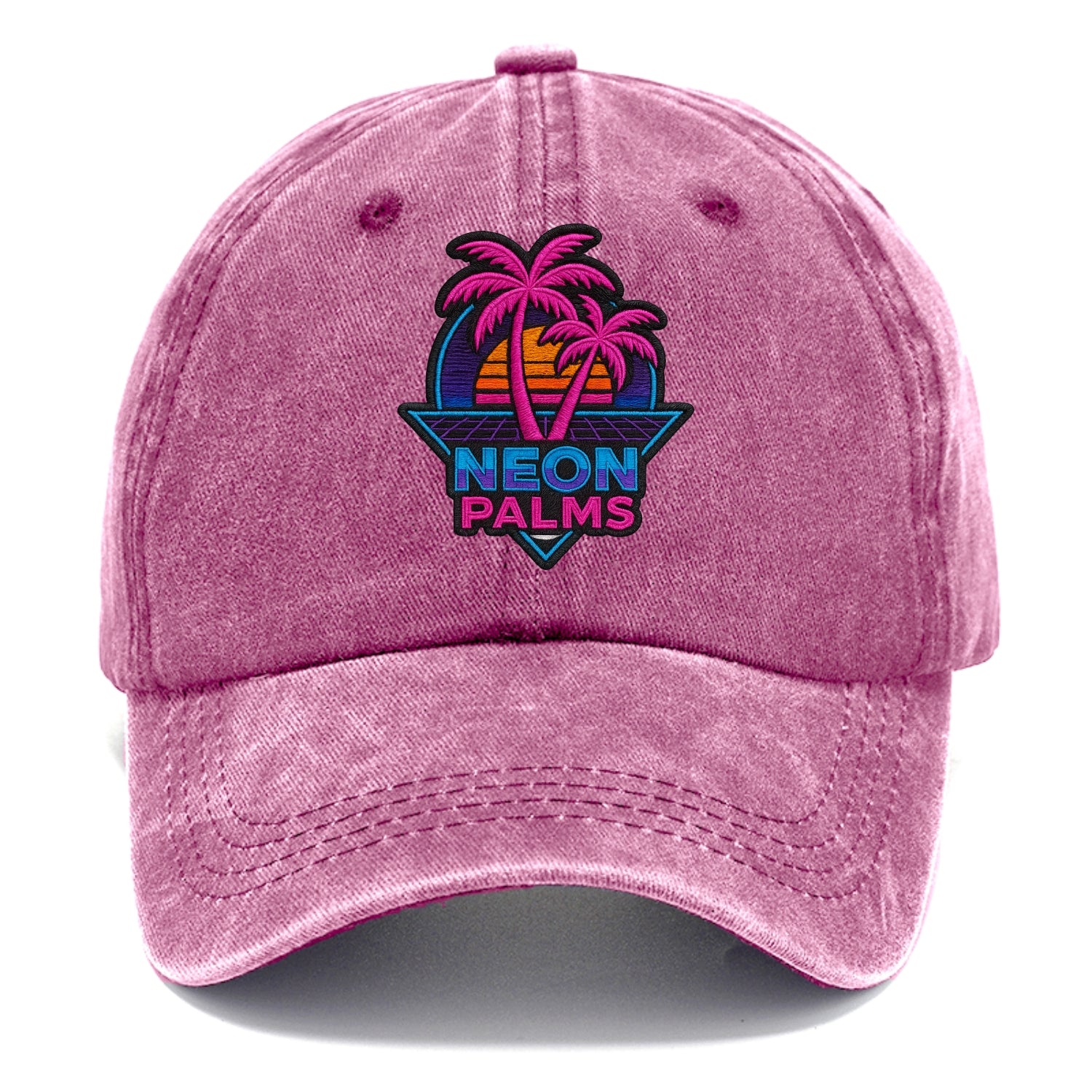 Neon Palms - Classic Cap - Dusty Rose(Rose)
