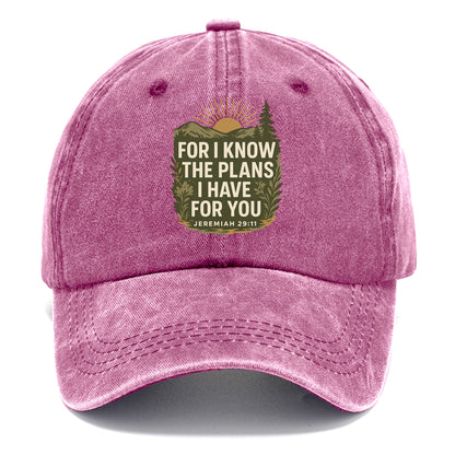 Jeremiah 29:11 Sunrise - Classic Cap - Dusty Rose(Rose)