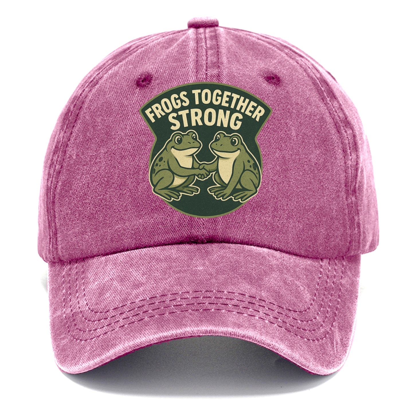 Frogs Together Strong 3 - Classic Cap - Dusty Rose(Rose)