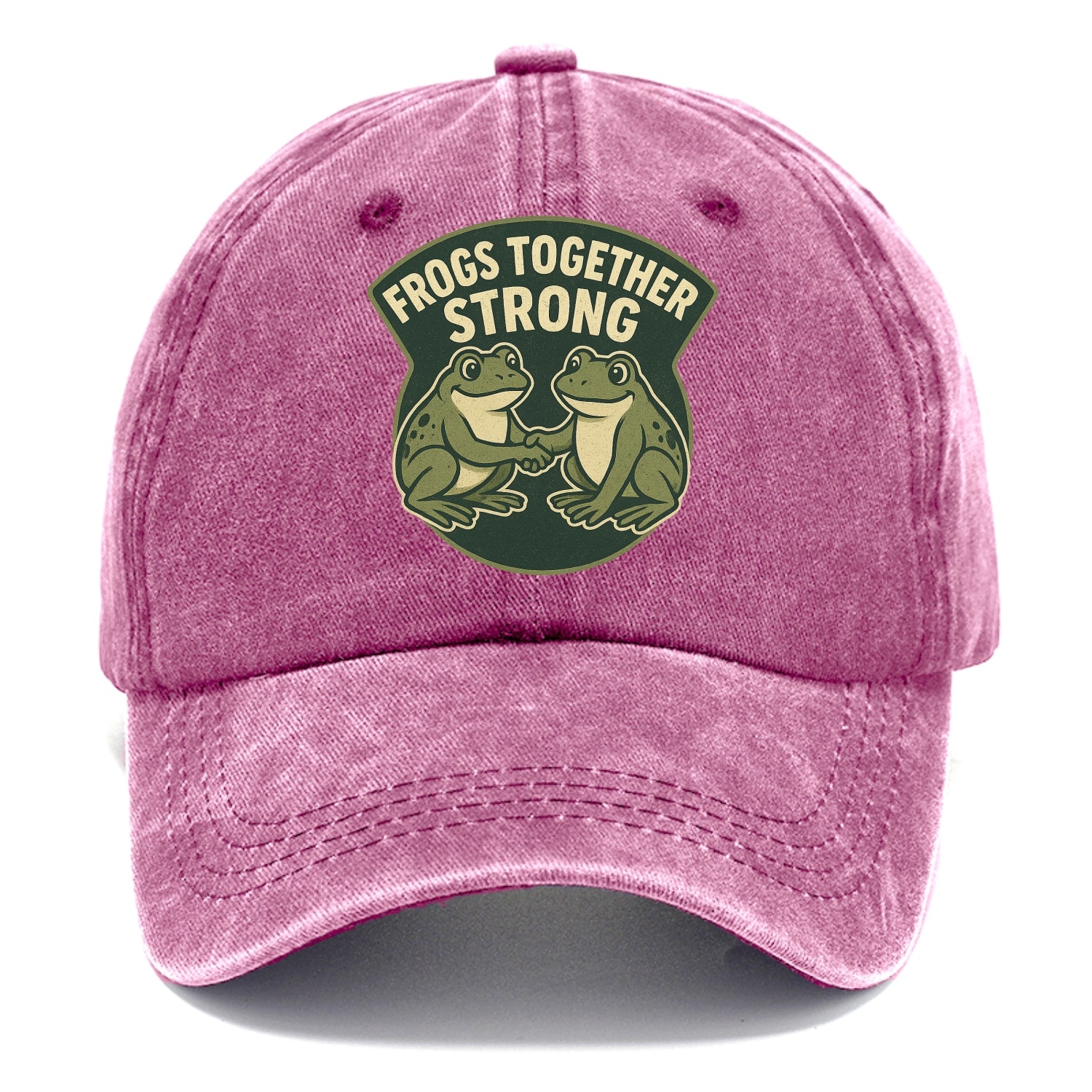 Frogs Together Strong 3 - Classic Cap - Dusty Rose(Rose)