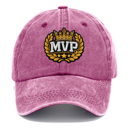 MVP CROWN - crown with laurels in gold , most valuable - Classic Cap - Dusty Rose(Rose)