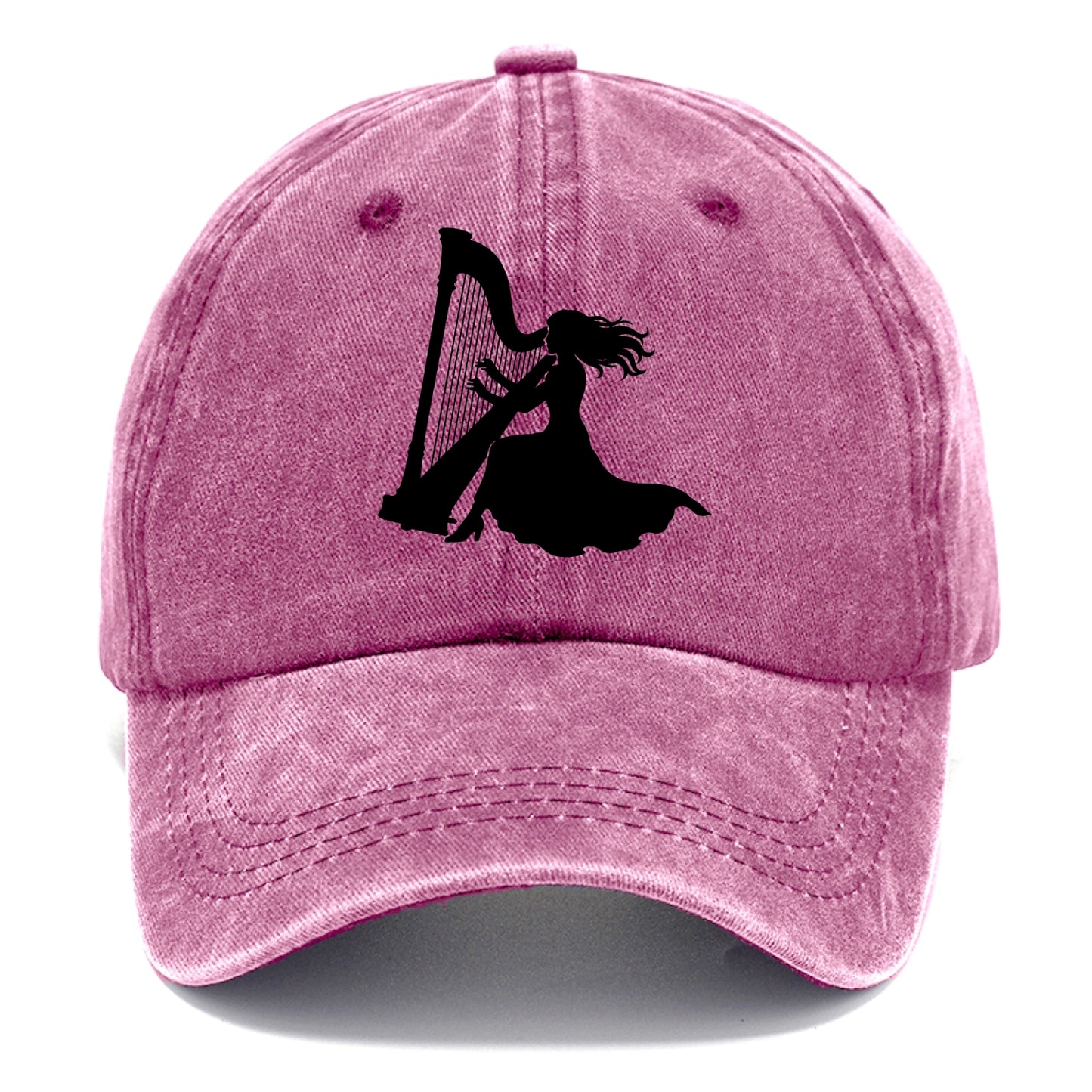 Harpist playing ethereal melody - Classic Cap - Dusty Rose(Rose)