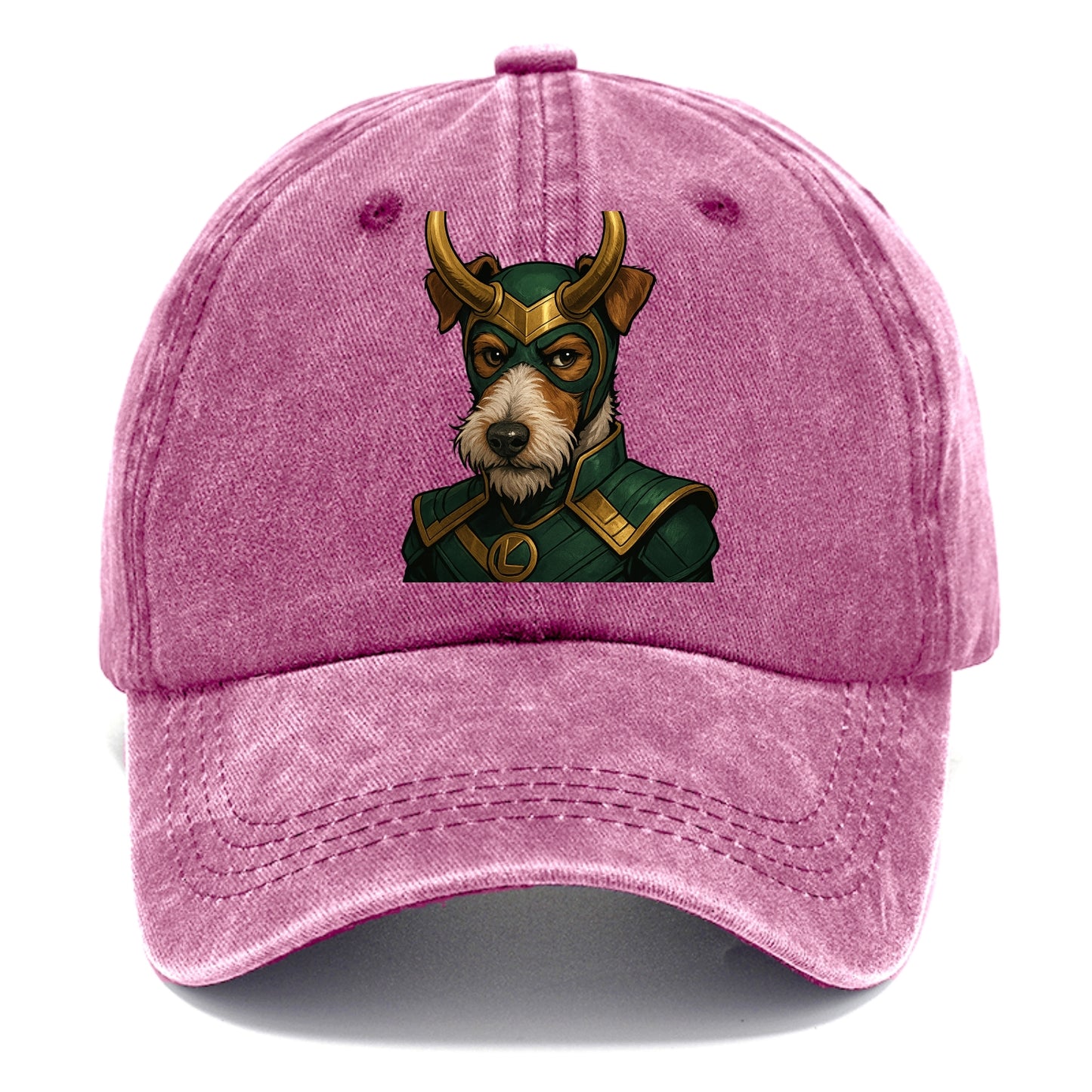 Fox Terrier Loki  - Classic Cap - Dusty Rose(Rose)