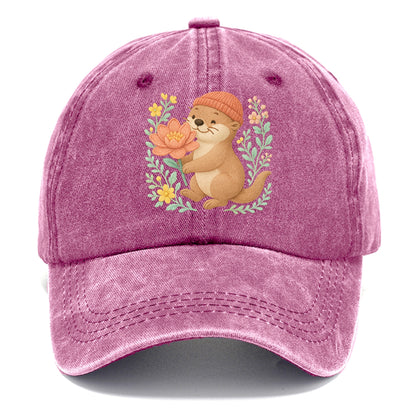 Peach Otter - Classic Cap - Dusty Rose(Rose)