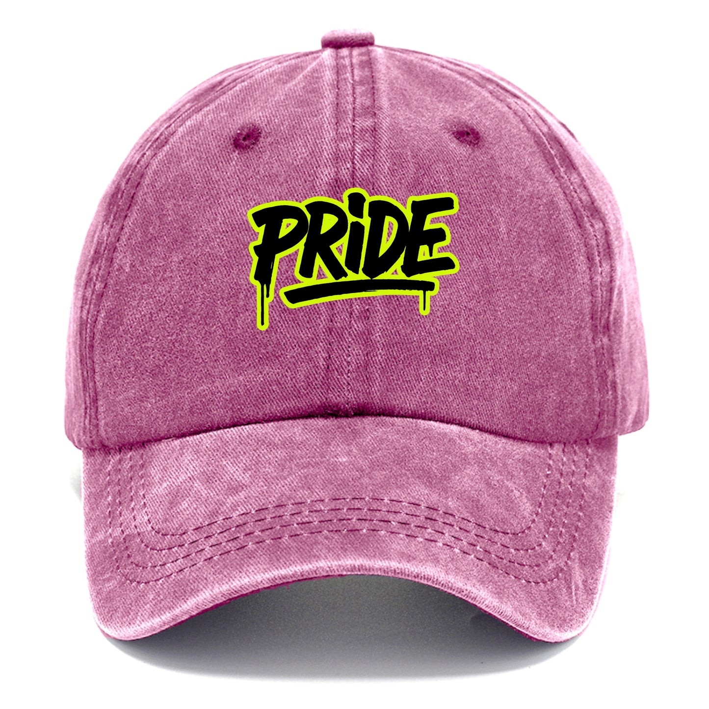 Bold typography design - "PRIDE" - dignified satisfaction, honor - Classic Cap - Dusty Rose(Rose)