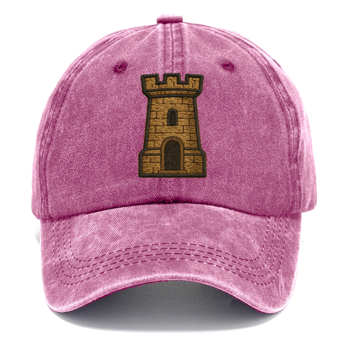 Castle Tower  - Classic Cap - Dusty Rose(Rose)