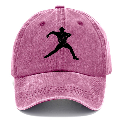 Baseball pitcher wind-up motion - Classic Cap - Dusty Rose(Rose)