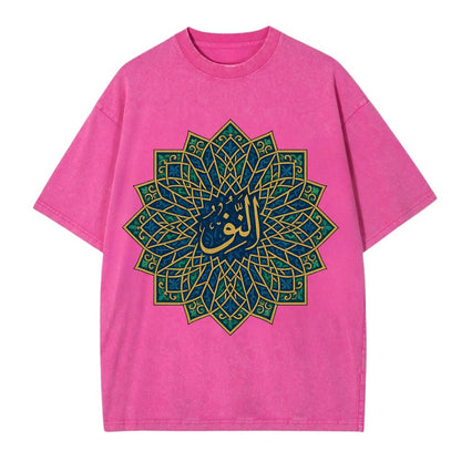 An-Nur Radiance - Vintage T-shirt - Dusty Rose(Rose)