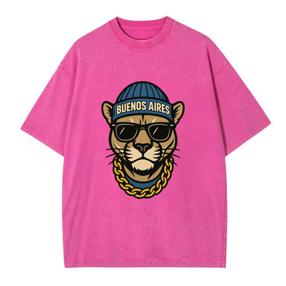 Buenos Aires Puma - Vintage T-shirt - Dusty Rose(Rose)