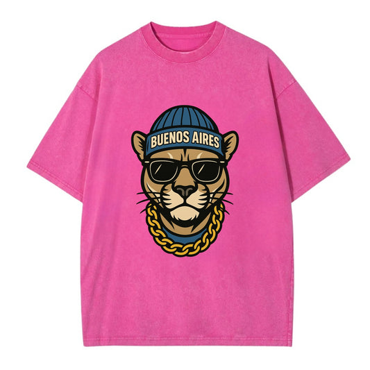 Buenos Aires Puma - Vintage T-shirt - Dusty Rose(Rose)