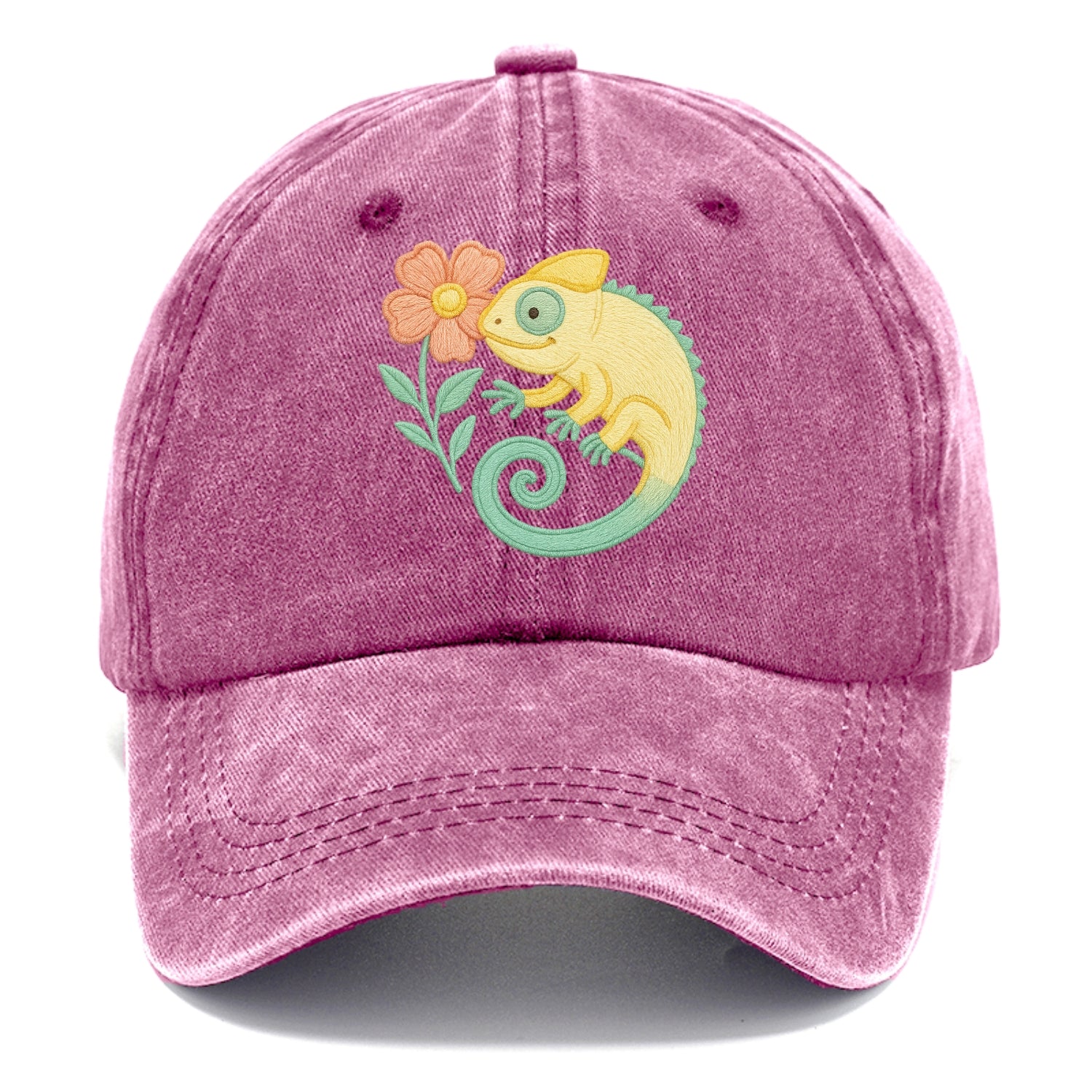 Yellow Chameleon - Classic Cap - Dusty Rose(Rose)