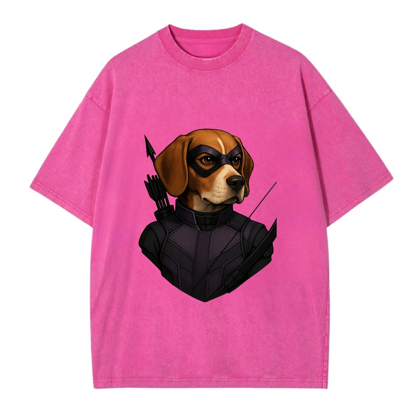 Beagle Hawkeye  - Vintage T-shirt - Dusty Rose(Rose)