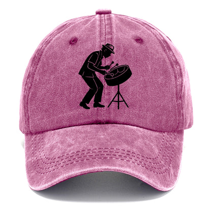 Steel drum player Caribbean rhythm - Classic Cap - Dusty Rose(Rose)