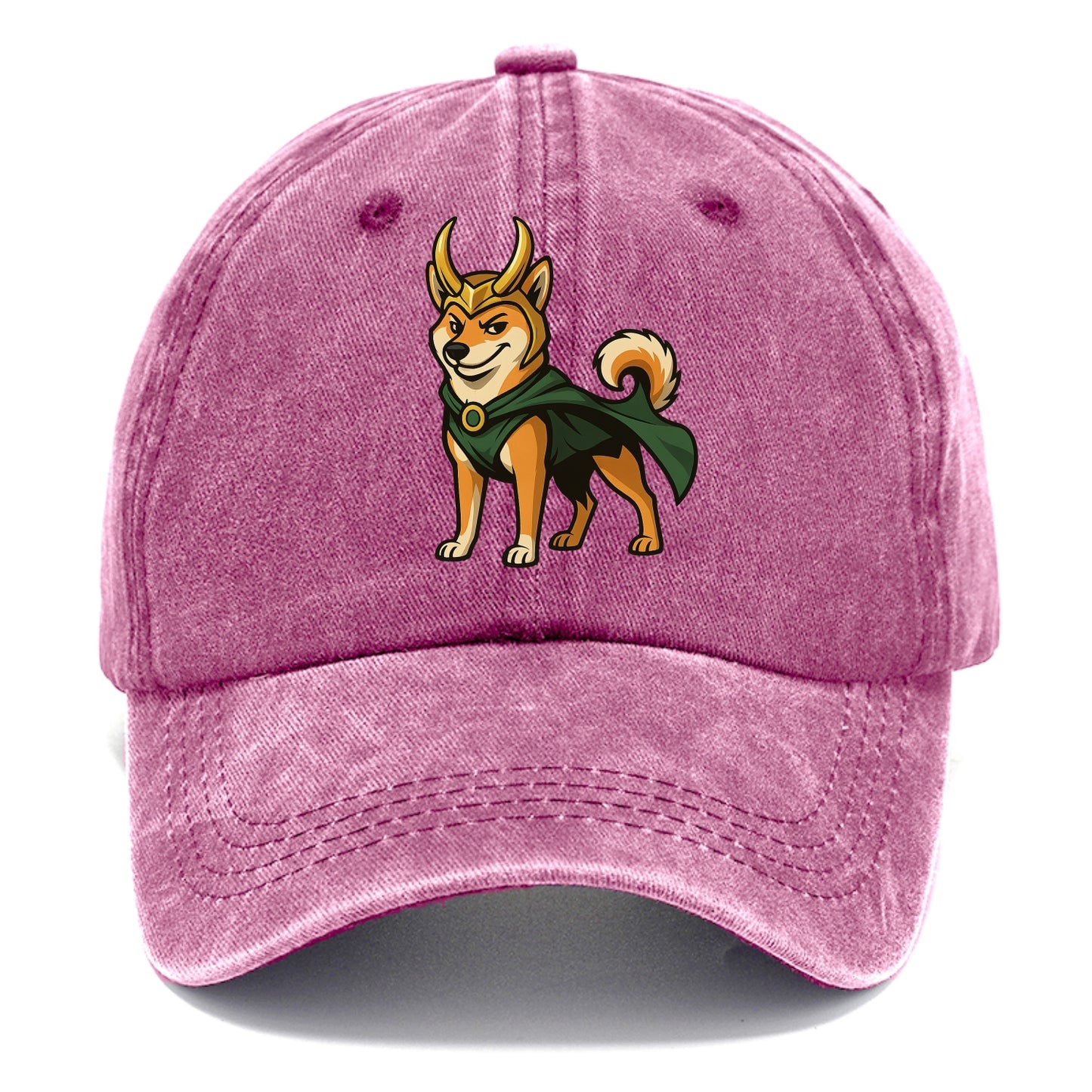 Shiba Inu Loki  - Classic Cap - Dusty Rose(Rose)