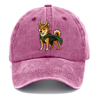 Shiba Inu Loki  - Classic Cap - Dusty Rose(Rose)