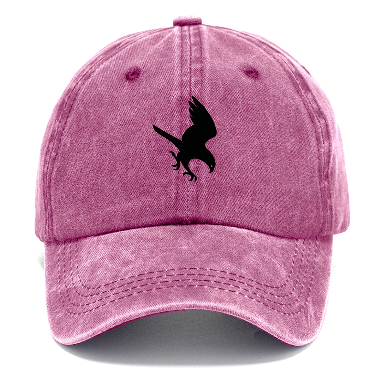 Hawk diving for prey - Classic Cap - Dusty Rose(Rose)