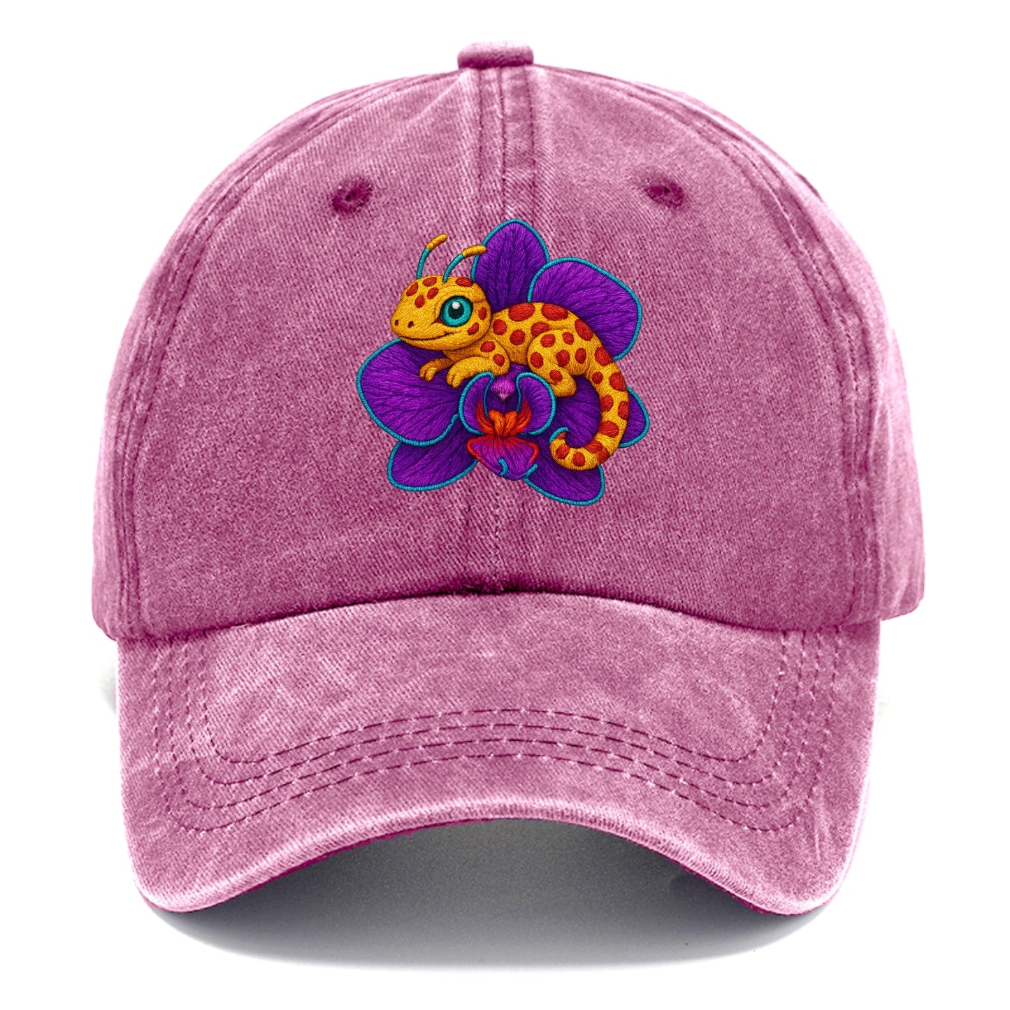 Leopard Orchid - Classic Cap - Dusty Rose(Rose)
