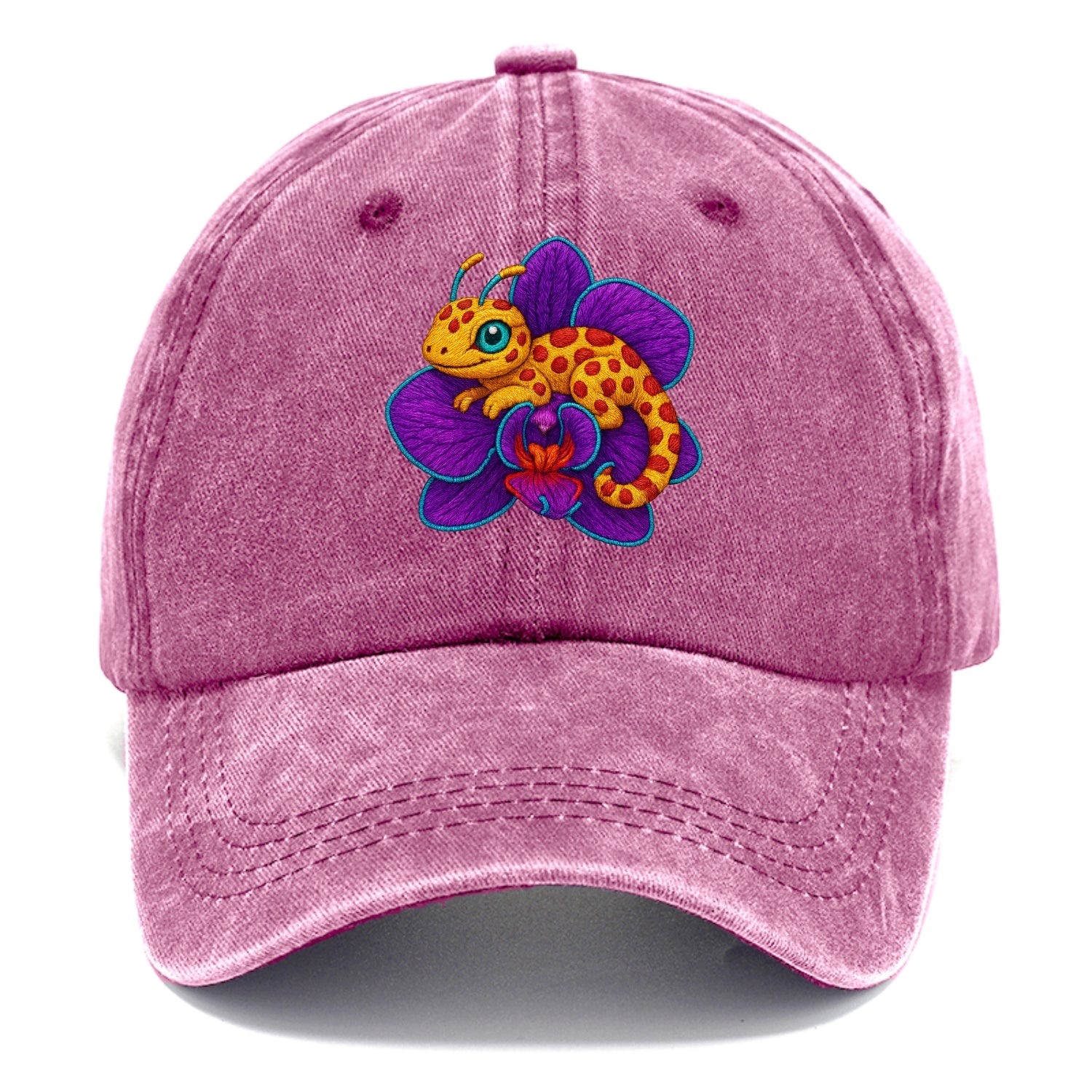 Leopard Orchid - Classic Cap - Dusty Rose(Rose)
