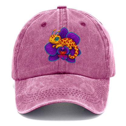 Leopard Orchid - Classic Cap - Dusty Rose(Rose)