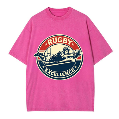 Epic Try Dive Emblem - Vintage T-shirt - Dusty Rose(Rose)