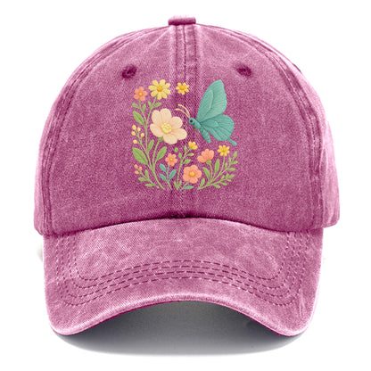 Mint Night Butterfly - Classic Cap - Dusty Rose(Rose)