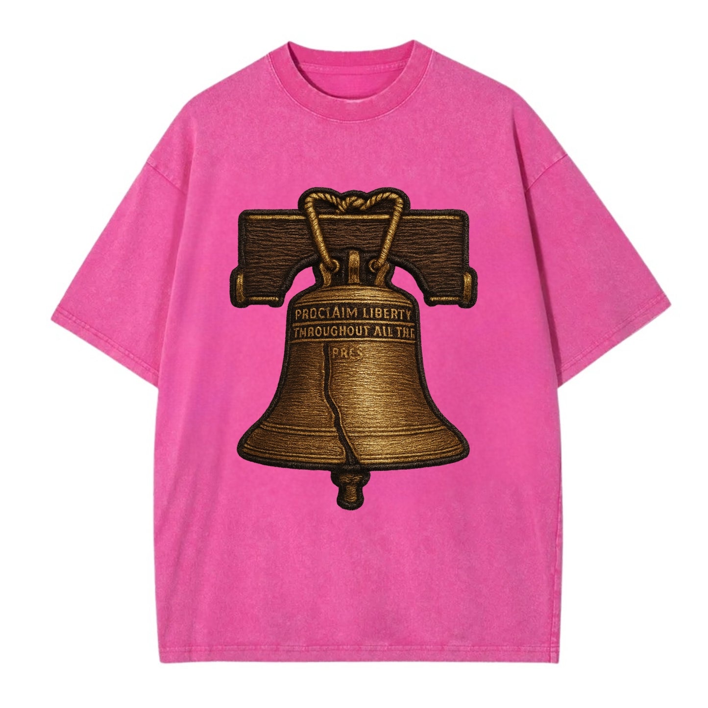 Liberty Bell  - Vintage T-shirt - Dusty Rose(Rose)