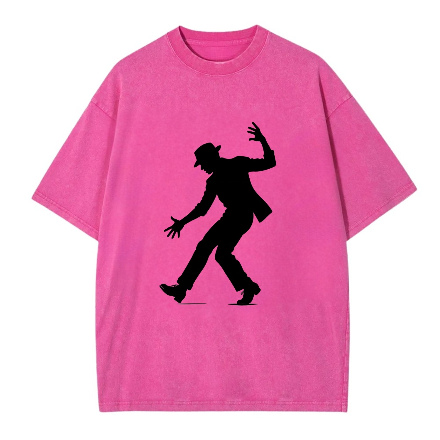 Tap dancer dramatic step - Vintage T-shirt - Dusty Rose(Rose)