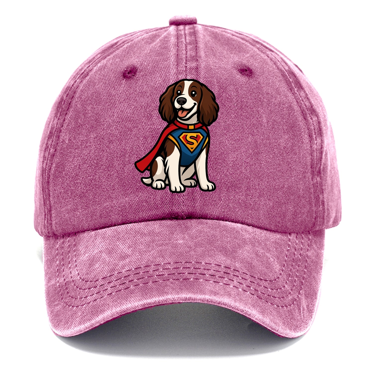 Springer Spaniel Friendly Hero  - Classic Cap - Dusty Rose(Rose)