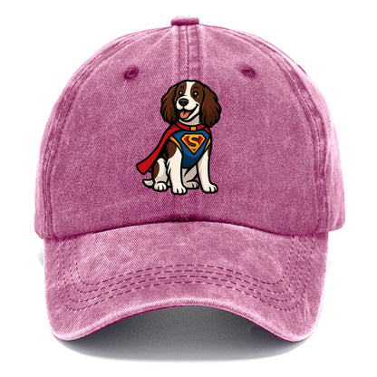 Springer Spaniel Friendly Hero  - Classic Cap - Dusty Rose(Rose)