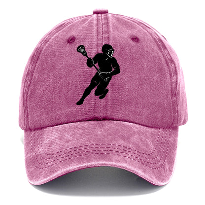 Lacrosse player cradling stick - Classic Cap - Dusty Rose(Rose)