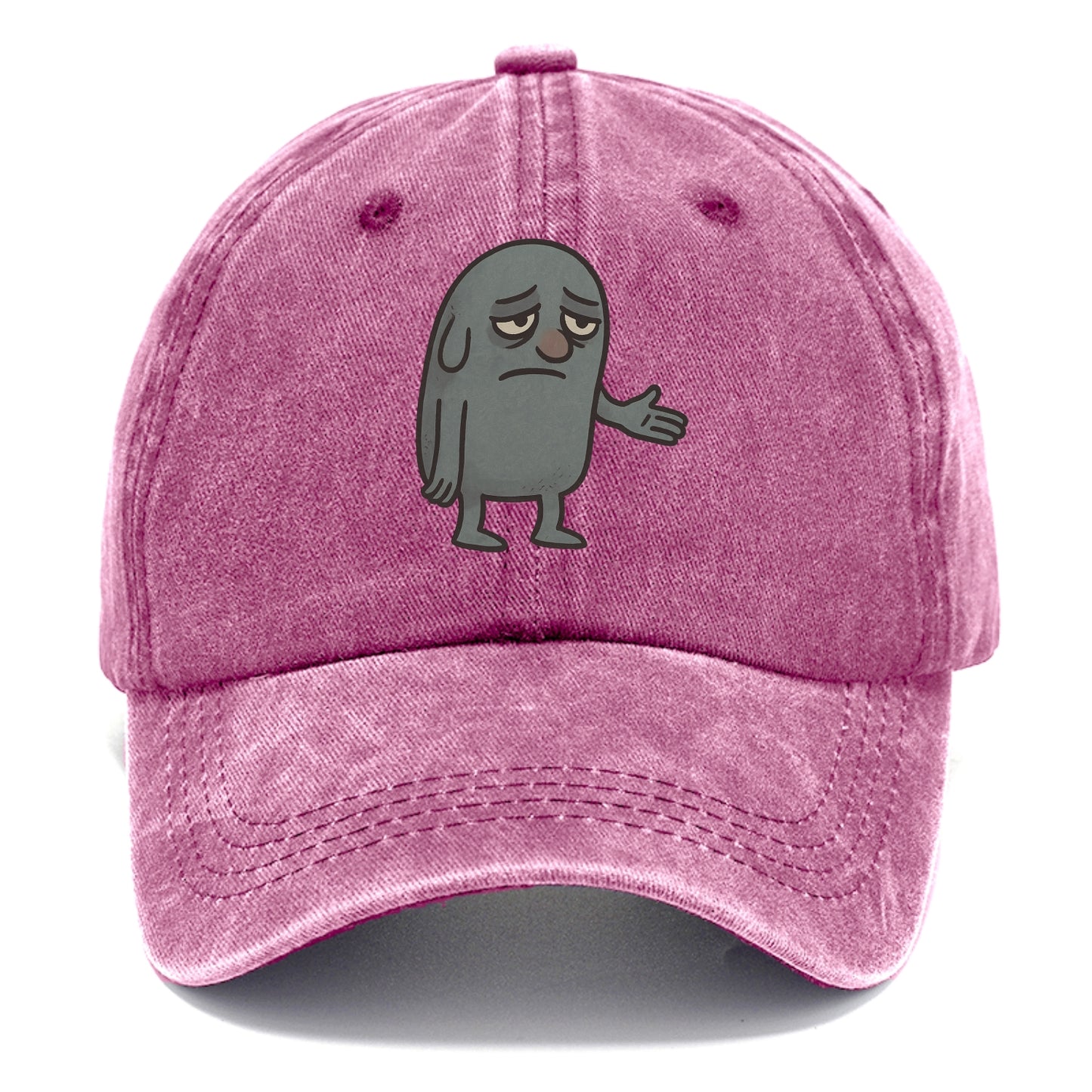 FOLLOWERS ARE GHOSTS | Transparent crowd following nobody - Classic Cap - Dusty Rose(Rose)
